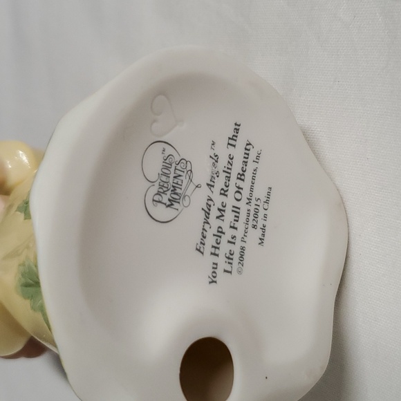 2008 Brunette Precious Moments Rose You Help Me Realize That Life Is Full.... - Picture 11 of 11